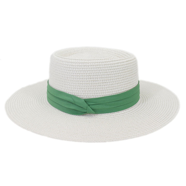 Breathable Sun Straw Boater Hat | Kalsten