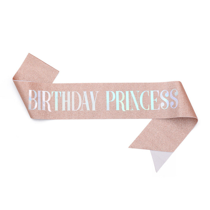 Women's Birthday Sash with Glitter Design Kalsten