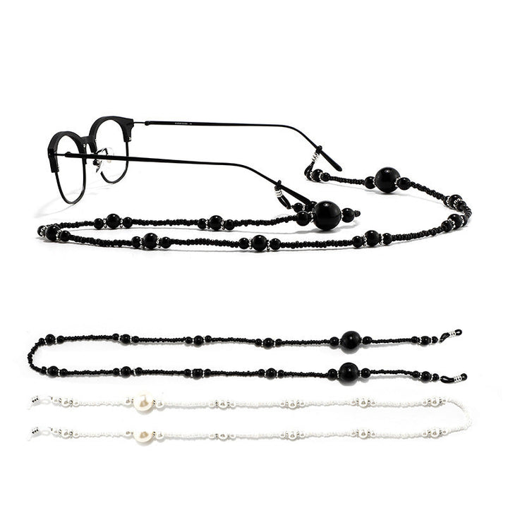 Elegant Pearl Beaded Eyewear Chain Kalsten