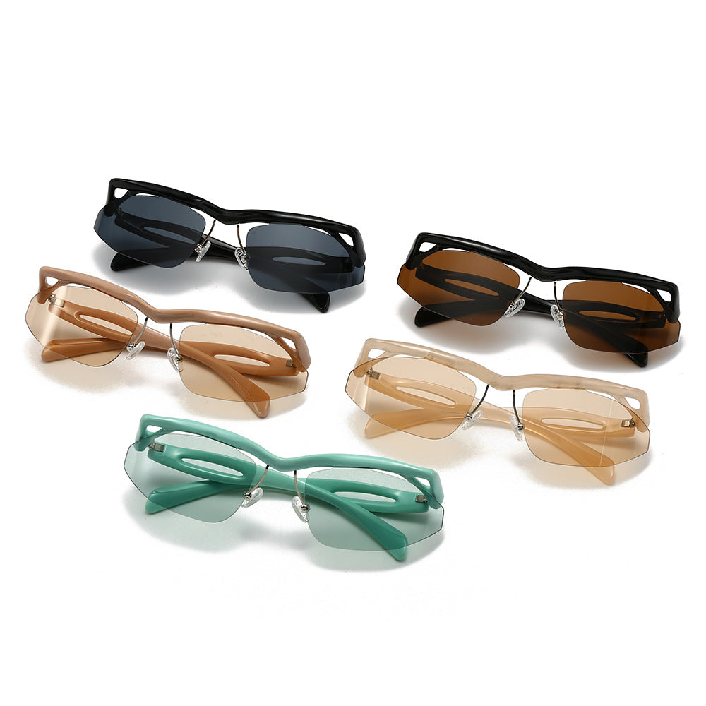 Women's sporty sunglasses with aerodynamic frame Kalsten 1780028486