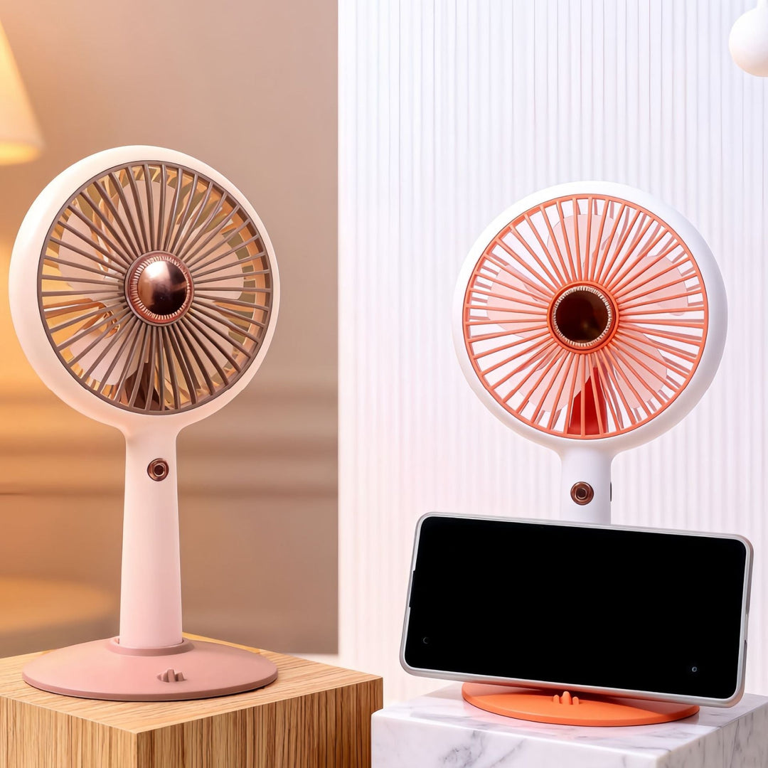Women's Portable Table Fan with Adjustable Tilt Angle Kalsten