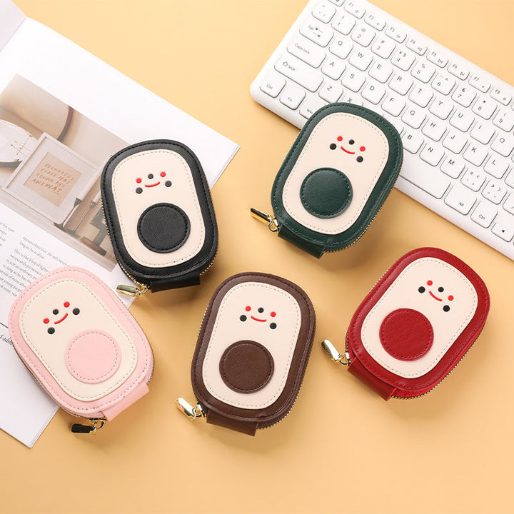 Cute Character Zippered Coin Purse Kalsten