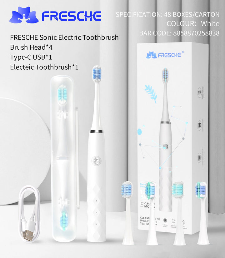 Electric Toothbrush with Interchangeable Heads Kalsten