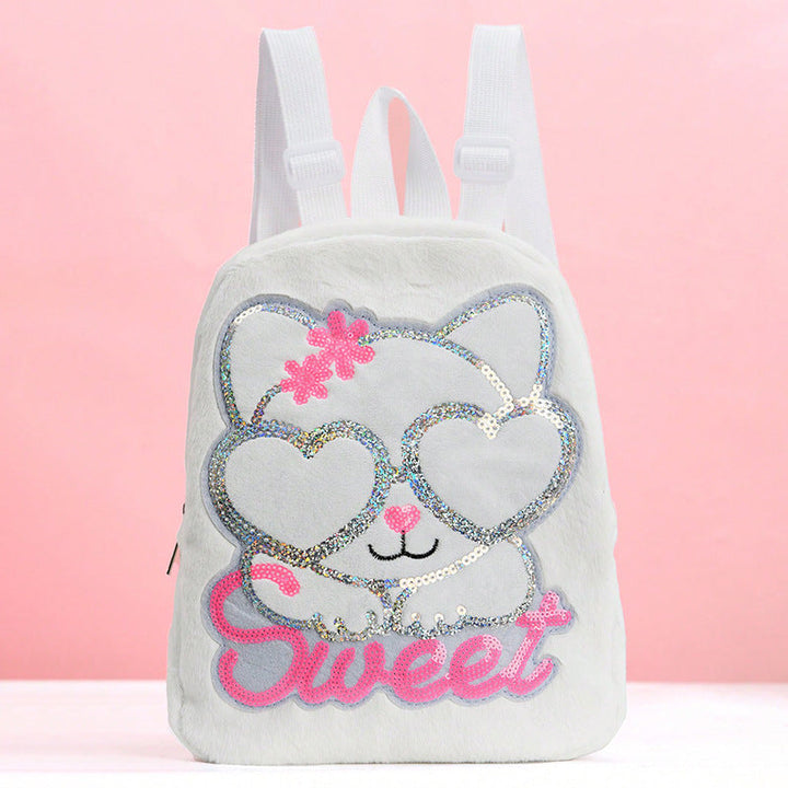 Plush backpack with animal design Kalsten