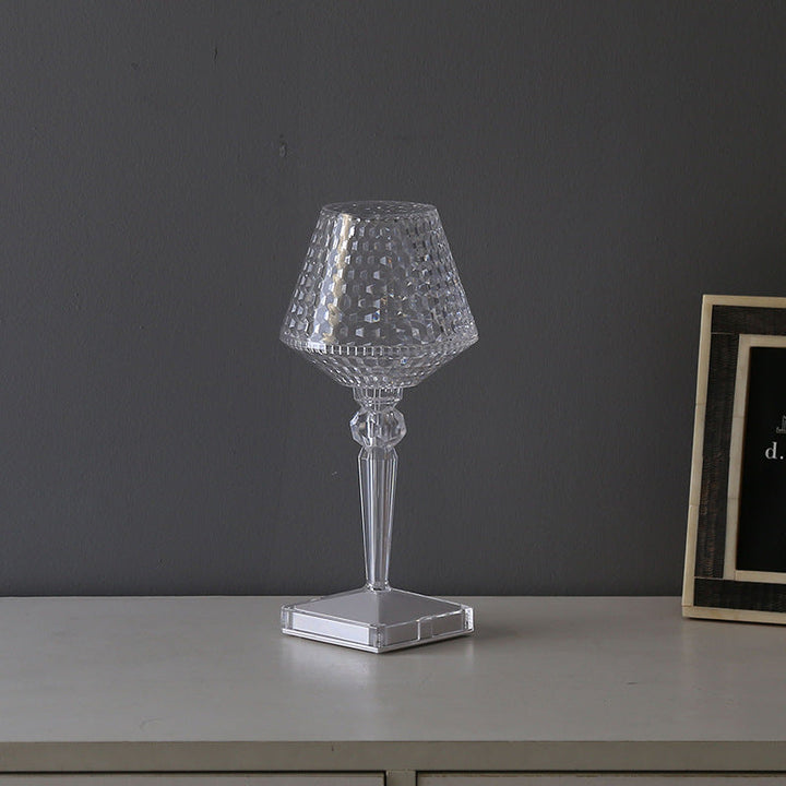 Liesbeth Crystal Lamp – Luxury Table Lamp with USB Charging Function Kalsten