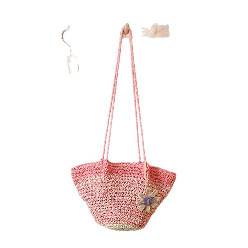 Fashionable and Handcrafted Handbag with Floral Accent Kalsten