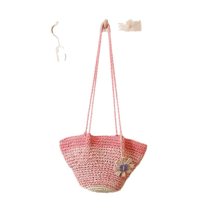 Fashionable and Handcrafted Handbag with Floral Accent Kalsten