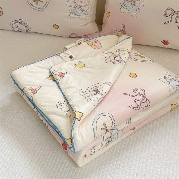 Ladies cuddle blanket with animal motifs Kalsten