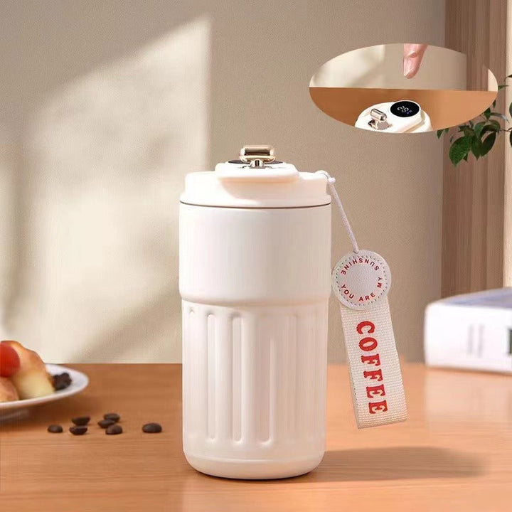 Unisex insulated coffee mug with practical lid Kalsten