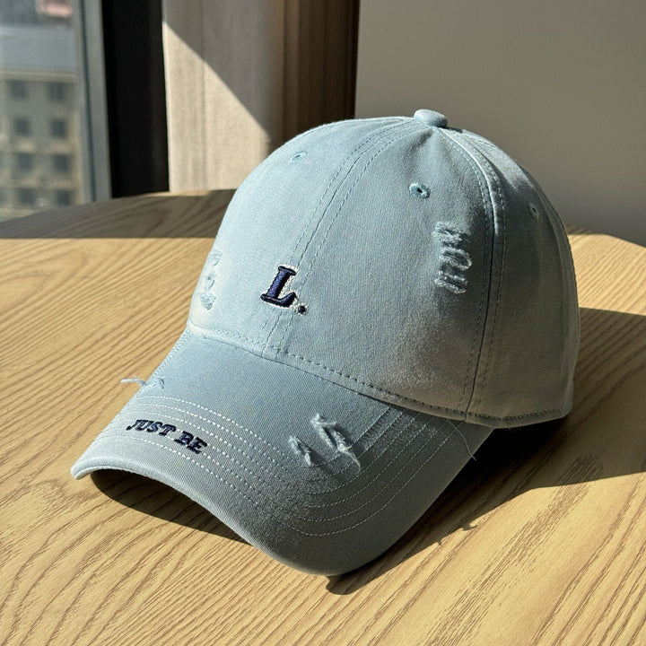 Women's Distressed Cotton Baseball Cap Kalsten