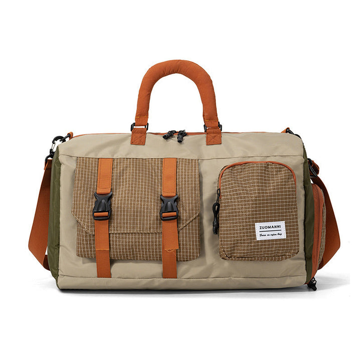 Sporty Duffel Bag with Numerous Pockets and Durable Material Kalsten
