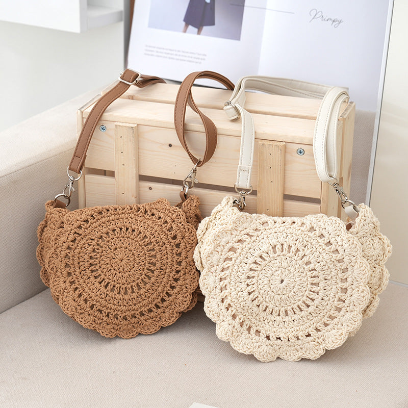 Handcrafted Round Bag Kalsten