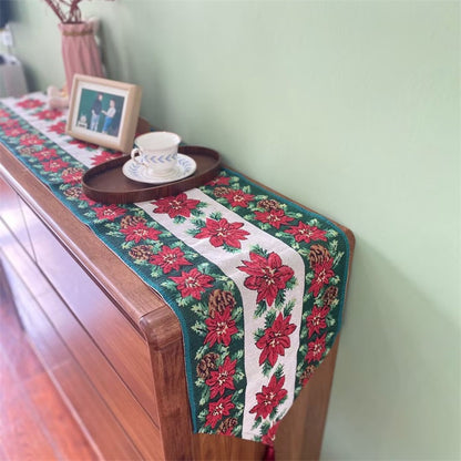 Festive Holiday-Themed Table Runner