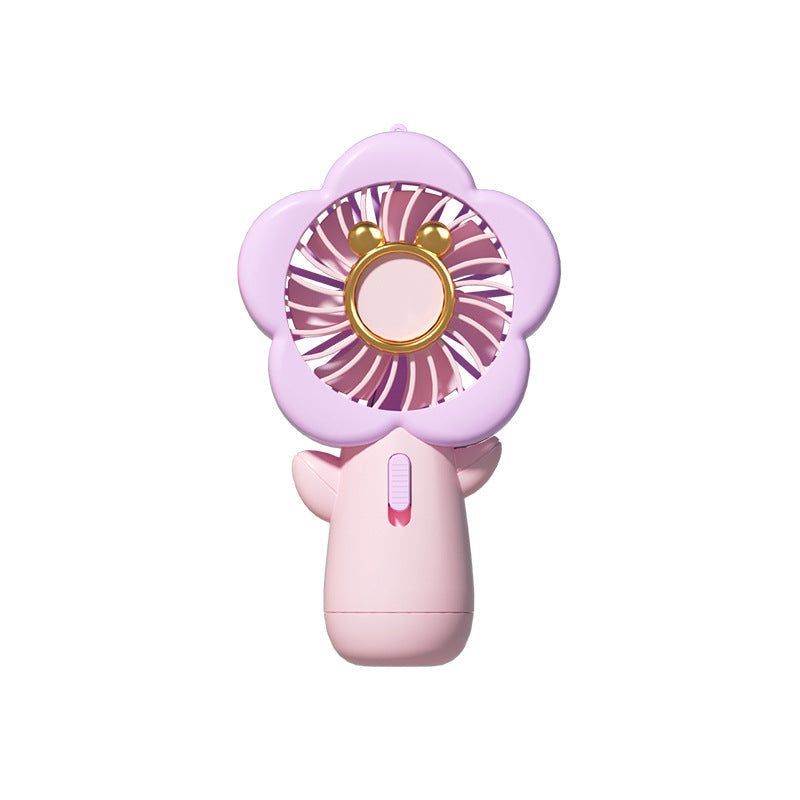 Ladies Portable Flower Fan Kalsten