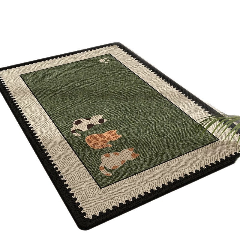 Playful Cartoon Pet Area Rug Kalsten