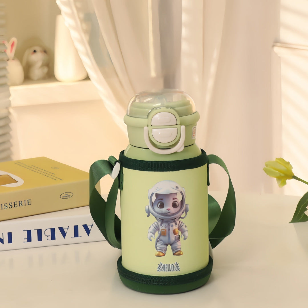 Ladies Insulated Water Bottle with Child-Friendly Design and Adjustable Carrying System Kalsten