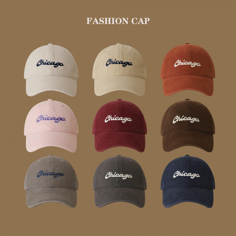 Women's Cotton Embroidered Logo Baseball Cap Kalsten