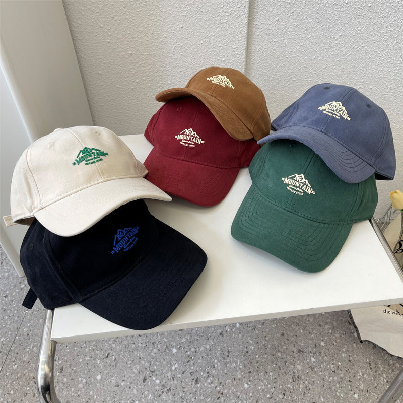 Men's Vintage-Inspired Mountain Graphic Baseball Cap Kalsten