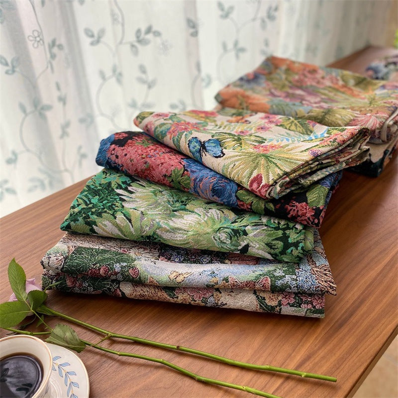 Birds and Leaves Decorative Table Runner