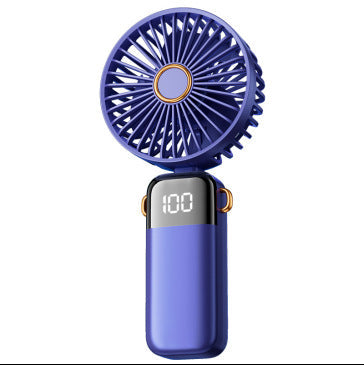 Cooling portable handheld misting fan with digital battery display and adjustable speeds Kalsten