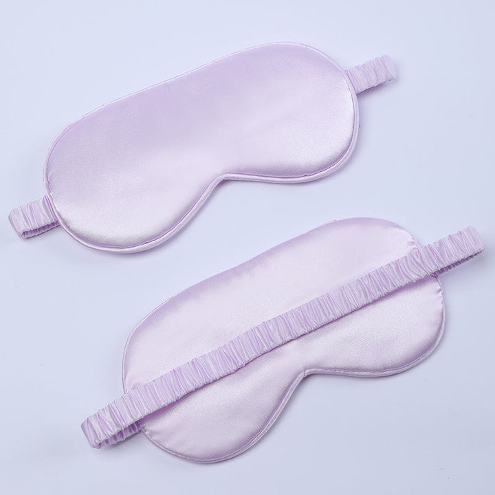 Women's nano silk sleep mask with padded eye area, adjustable elastic band, and storage pouch Kalsten