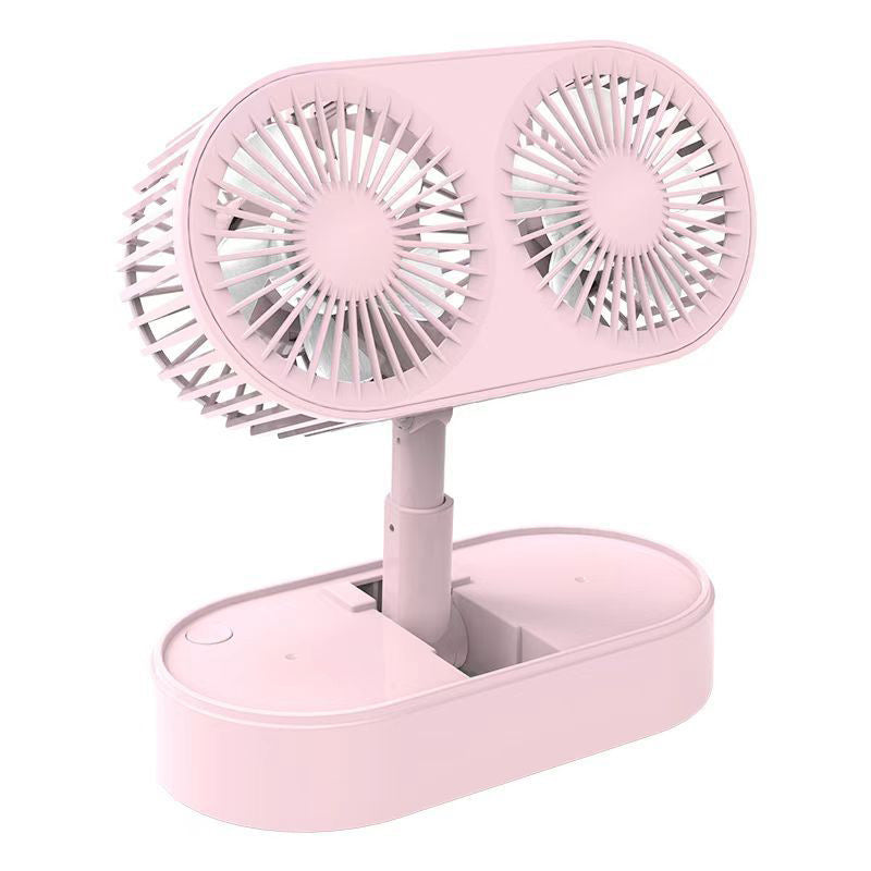 Ladies double rotatable table fan Kalsten