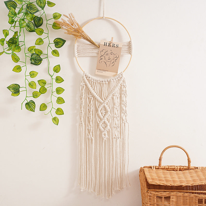 Macramé Wall Hanging Dreamcatcher Acalora