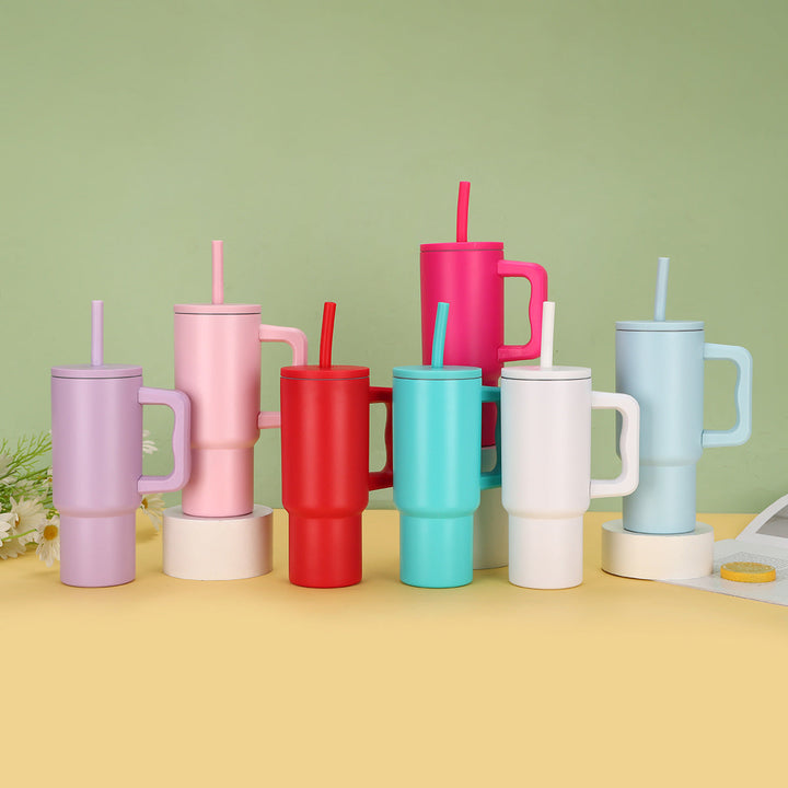 Ladies Insulated Cup with Practical Straw Kalsten