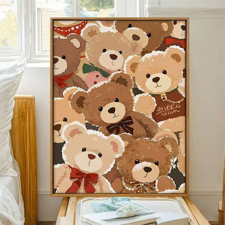 Cute Bear-Themed Decorative Wall Art Kalsten