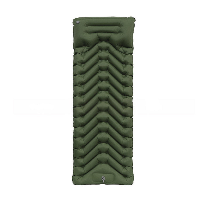 Inflatable sleeping pad with comfort zones Kalsten