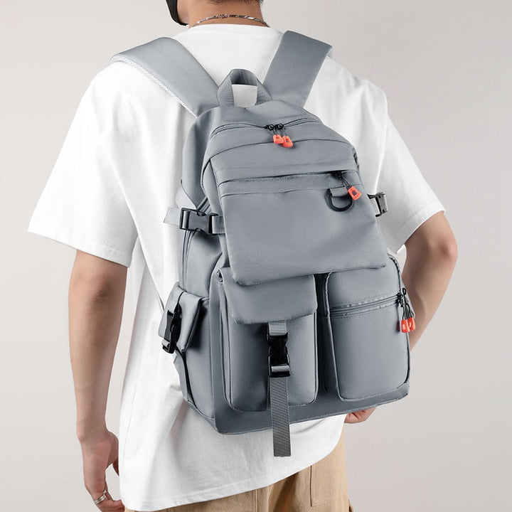 Multifunctional backpack with water-repellent design and extensive compartment layout Kalsten