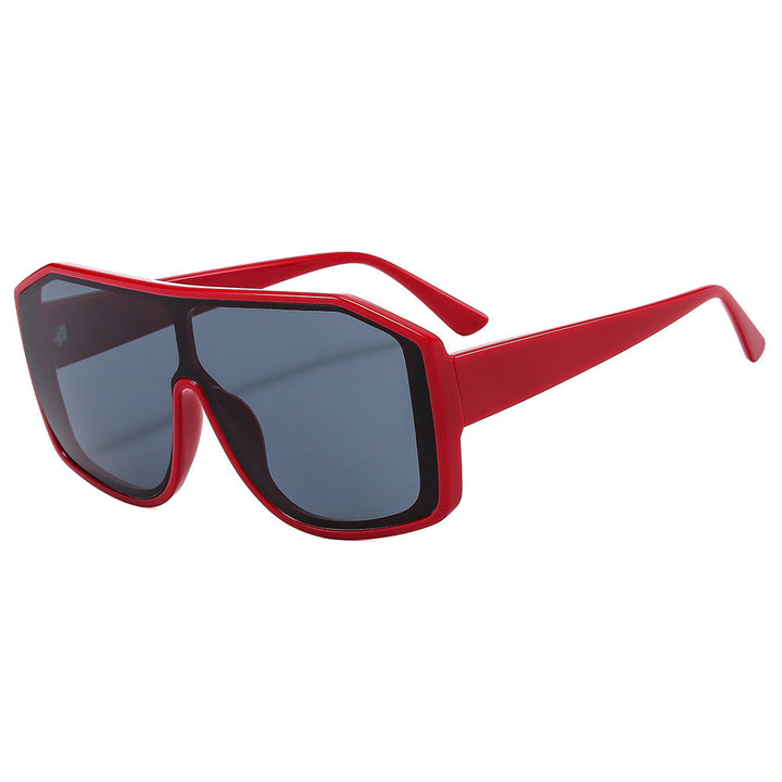 Women Fashionable Oversized Sunglasses in Extravagant Animal Print Design Kalsten