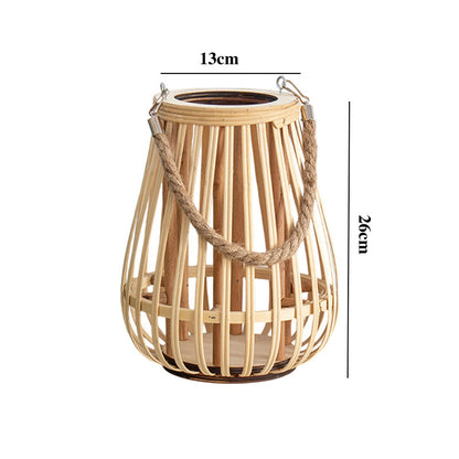 Bamboo Lantern Holder Acalora