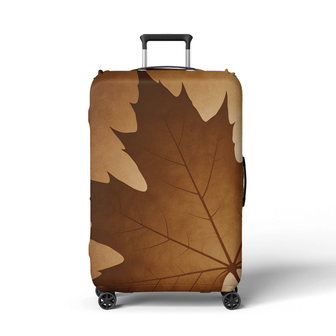 Women’s suitcase cover with floral lavender pattern Kalsten