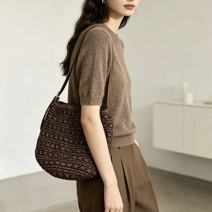 Handbag with a Modern Woven Design Kalsten