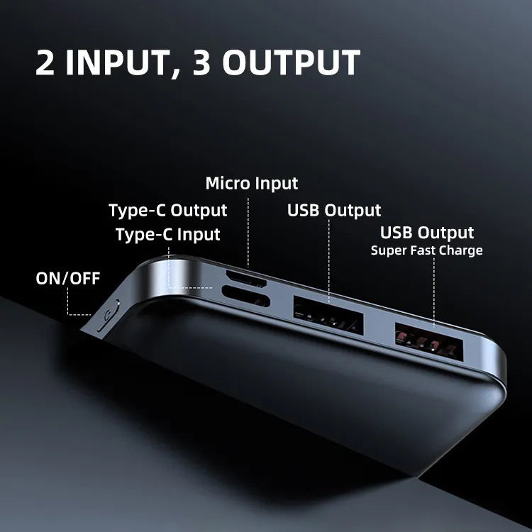 Elegant portable charger with innovative fast charging function Kalsten