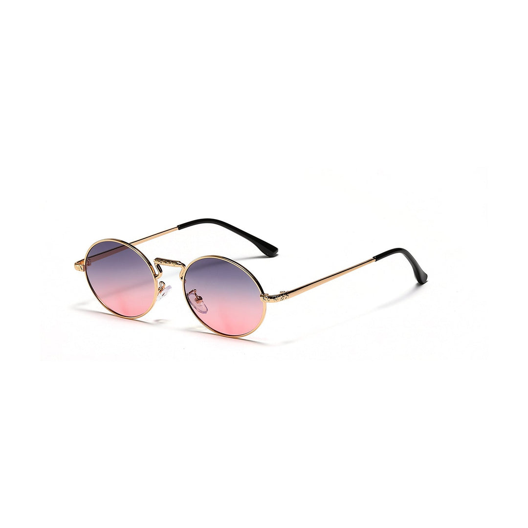 Ladies round fashionable sunglasses Kalsten