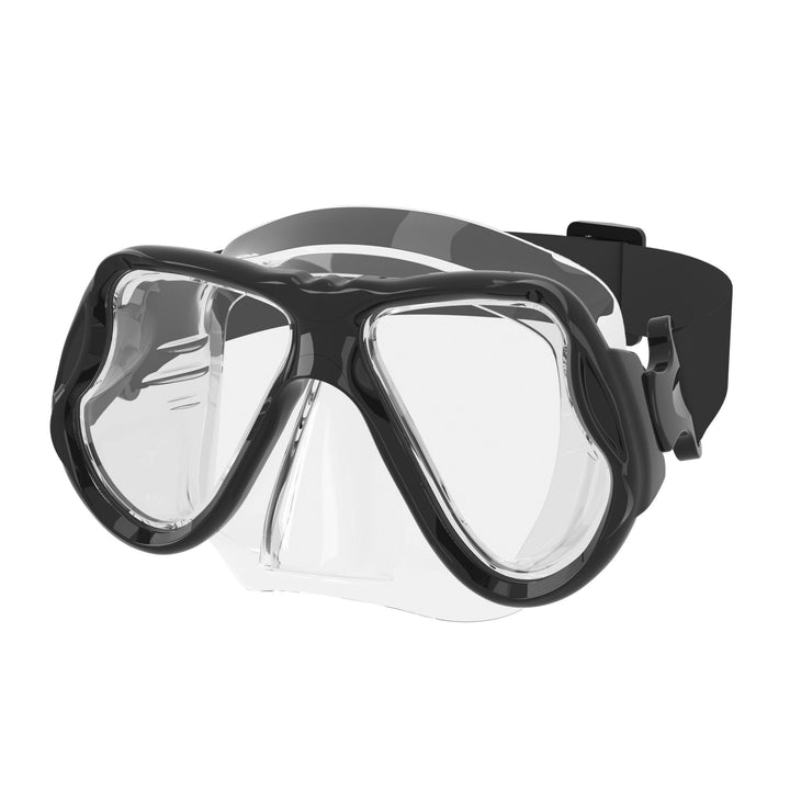 High-quality diving mask with flexible silicone rim and wide field of view Kalsten