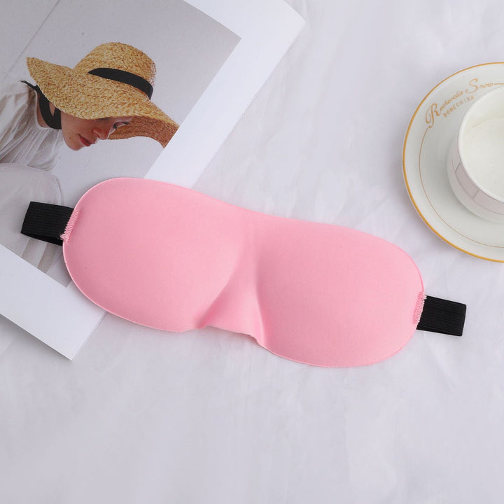 Unisex nan three-dimensional contour eye mask with memory foam, soft nose bridge and adjustable comfort band Kalsten