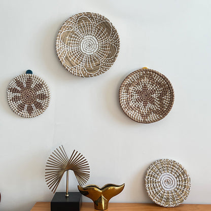 Handcrafted coaster made of natural fiber Acalora