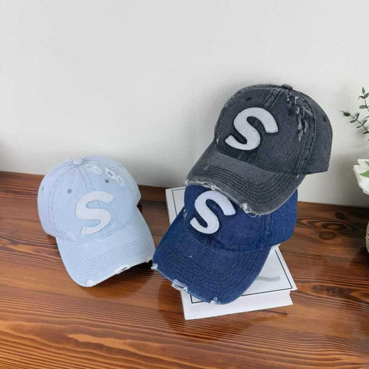 Men's Distressed Graphic Baseball Hat Kalsten