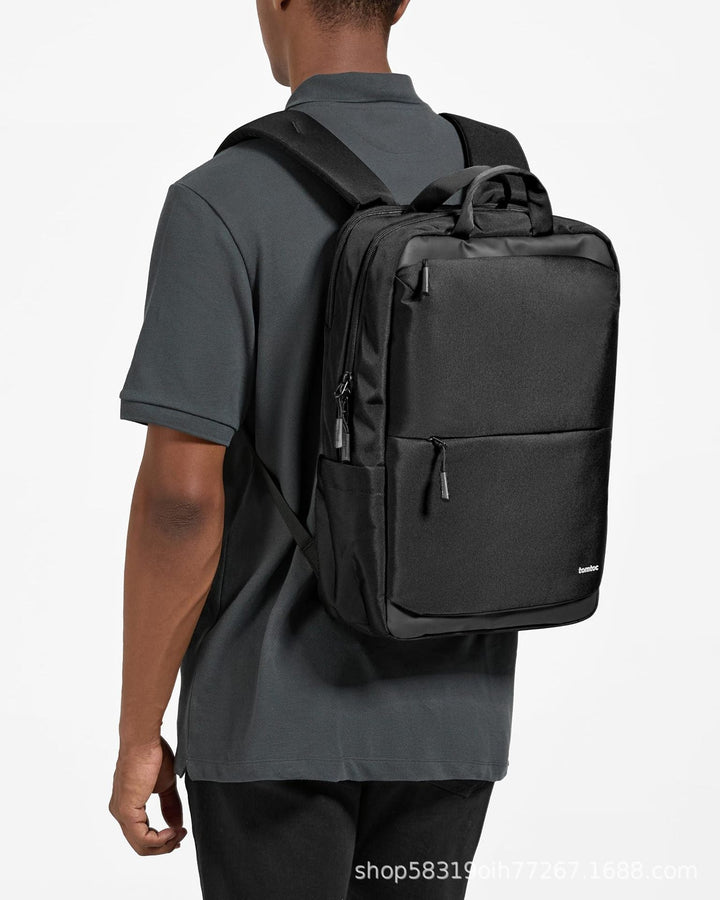 Men's practical business backpack with padded laptop compartment and organization system Kalsten
