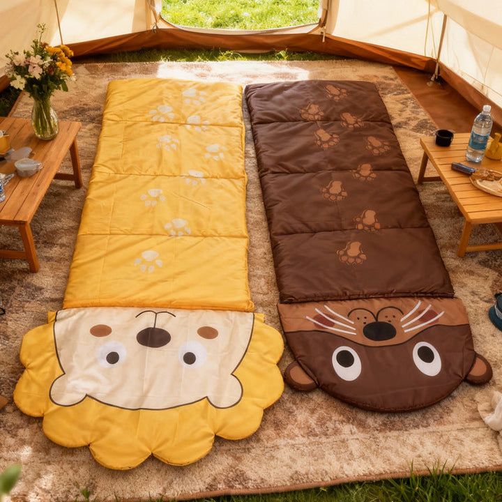 Children's sleeping bag with animal design Kalsten
