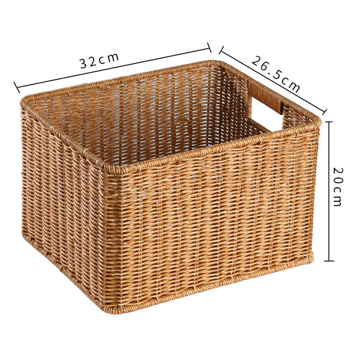 Premium Handwoven Square Storage Basket Kalsten