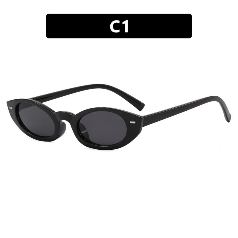 Women's Cat-Eye Sunglasses with Modern Transparent Frame Kalsten