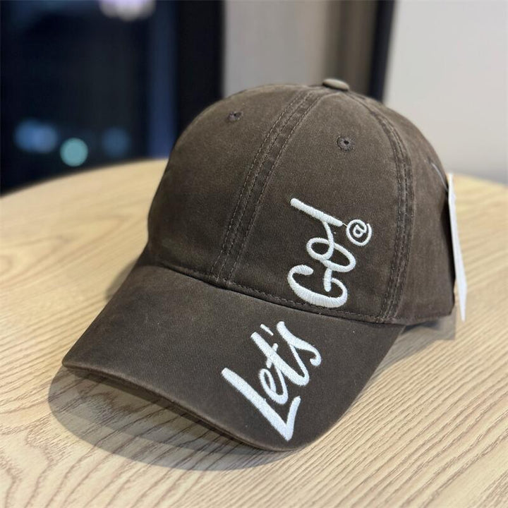 Women's Embroidered Casual Cotton Baseball Cap Kalsten