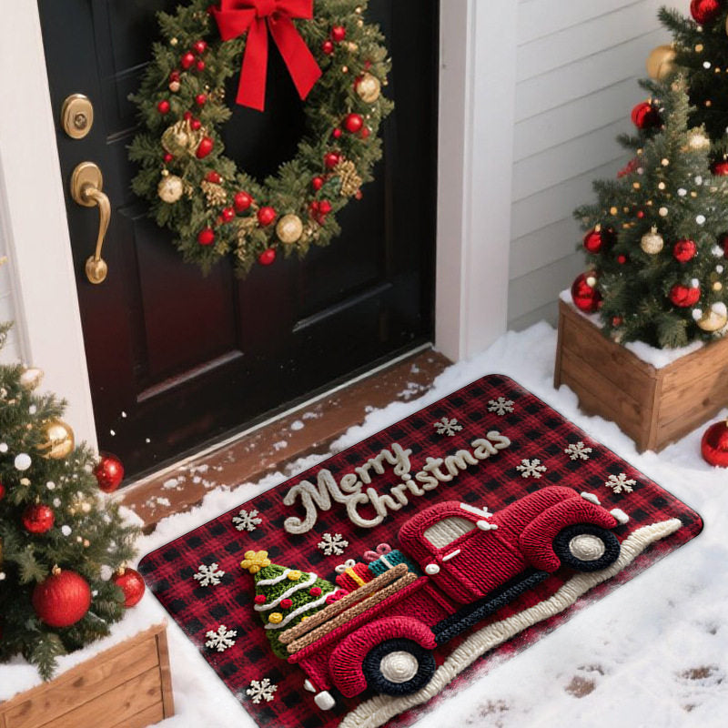 Christmas-Themed Door Mat Kalsten