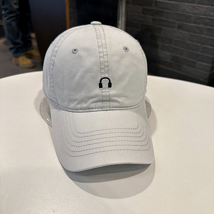 Unisex Cotton Twill Cap with Unique Music Emblem Kalsten