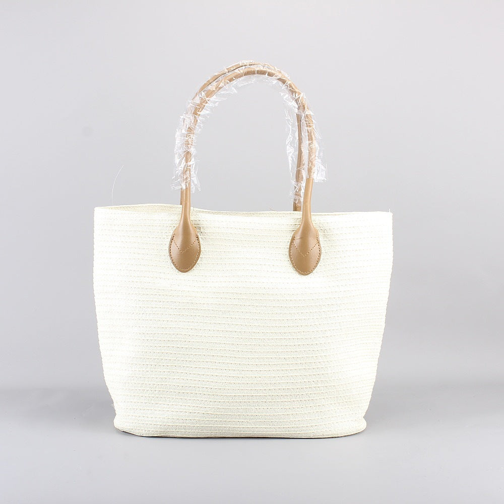 Shopping bag made of eco-friendly natural material with reinforced carrying handles Kalsten