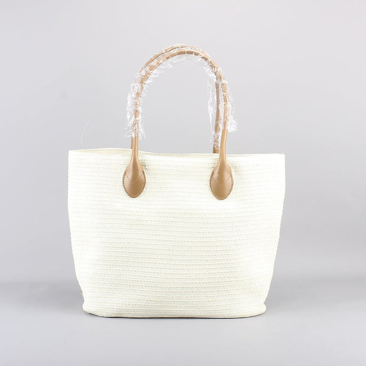 Shopping bag made of eco-friendly natural material with reinforced carrying handles Kalsten